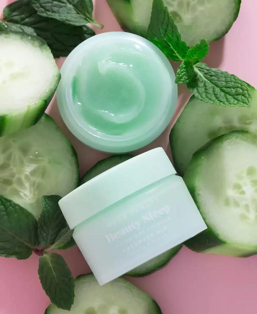 商品NCLA Beauty|Beauty Sleep Overnight Lip Mask - Cucumber Mint,价格¥157,第4张图片详细描述