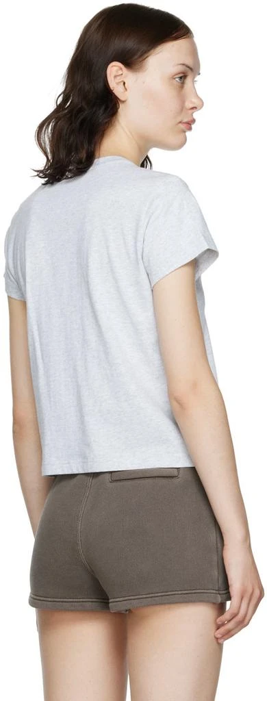 商品Alexander Wang|Gray Puff Logo T-Shirt,价格¥461,第3张图片详细描述