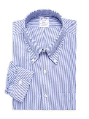 商品Brooks Brothers|布克兄弟男士条纹衬衫,价格¥197,第1张图片