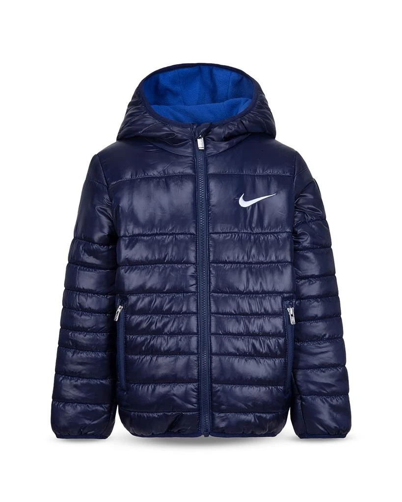 商品NIKE|Boys' Hooded Puffer Jacket - Little Kid,价格¥559,第1张图片