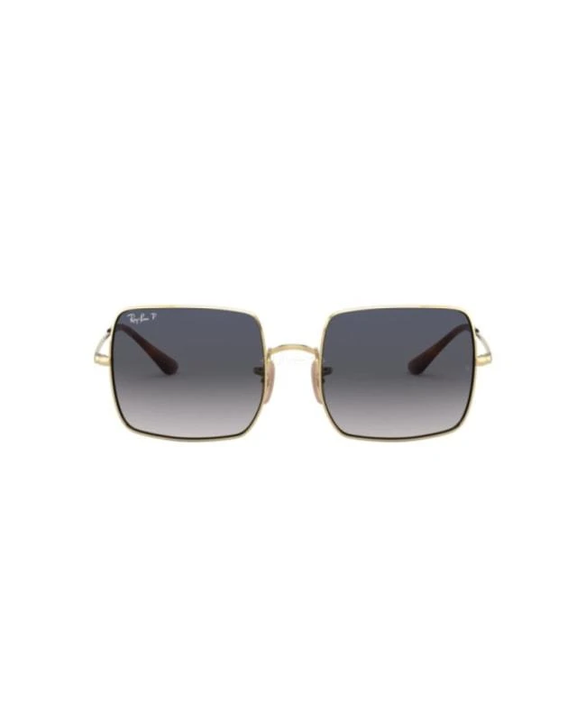 商品Ray-Ban|Ray-Ban Gold Metal Square Blue Grey Unisex Sunglasses RB1971 914778 54,价格¥783,第3张图片详细描述