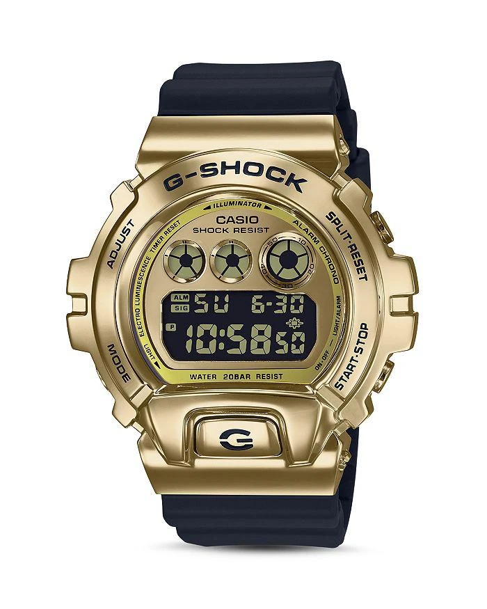 商品G-Shock|Gold-Tone Digital Watch, 49.7mm x 53.9mm,价格¥1291,第1张图片