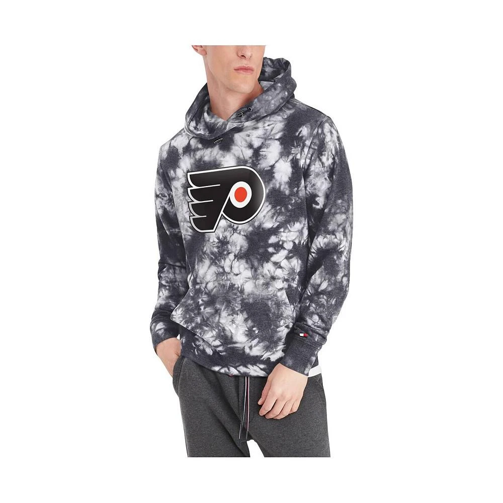 商品Tommy Hilfiger|Men's Black Philadelphia Flyers Stanley Tie-Dye Pullover Hoodie,价格¥748,第4张图片详细描述