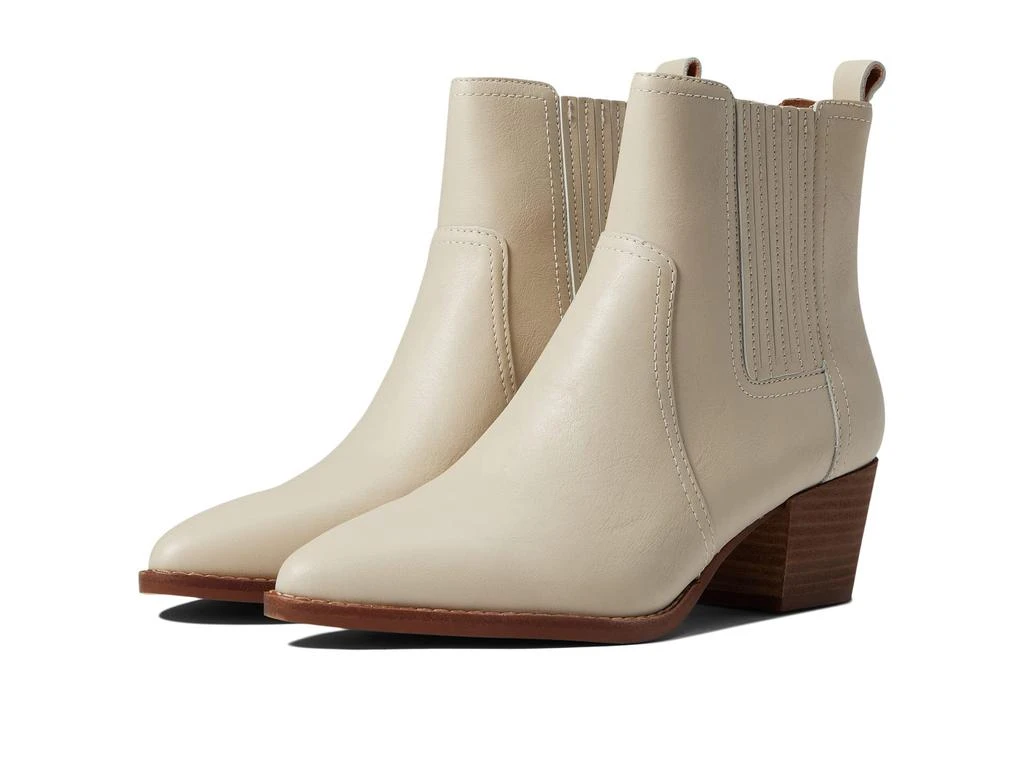 商品Madewell|The Western Ankle Boot in Leather,价格¥1301-¥1462,第1张图片