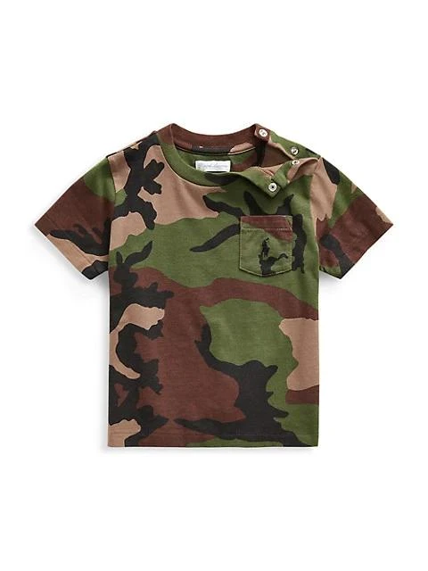 商品Ralph Lauren|Baby Boy's Jersey Camo-Print T-Shirt,价格¥111,第1张图片