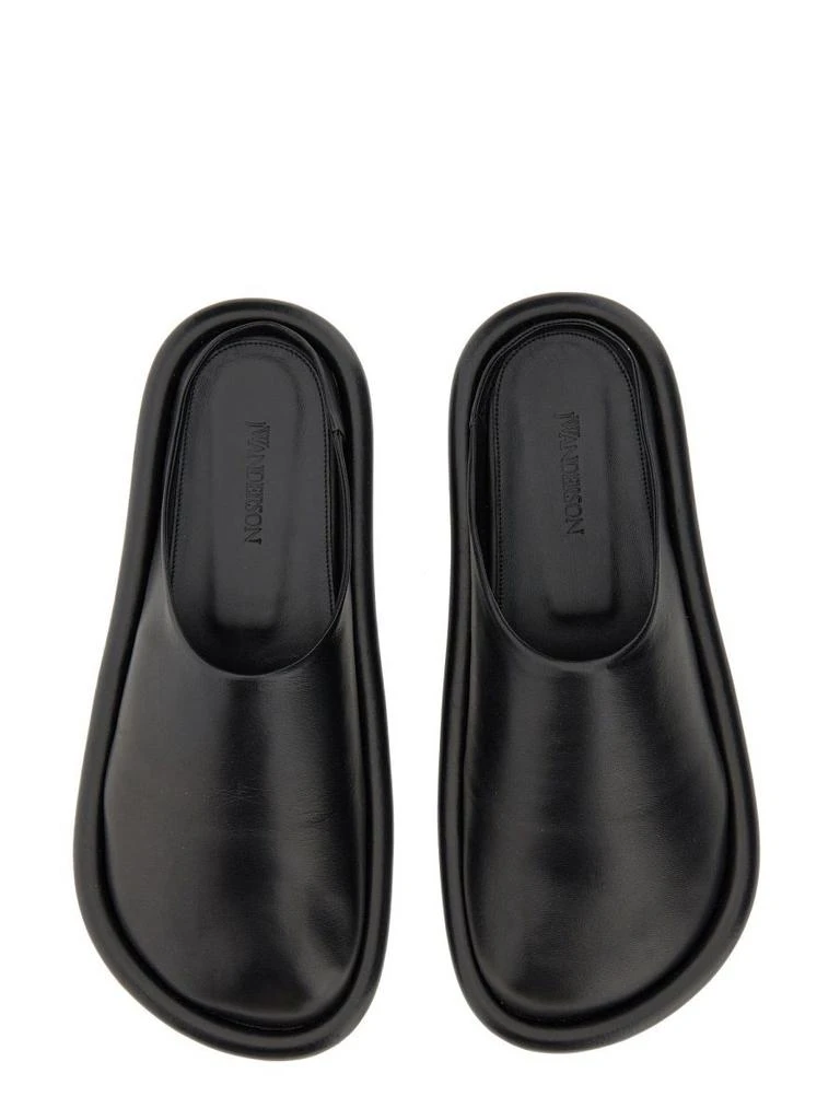 商品JW Anderson|J.w. anderson men's black other materials loafers,价格¥3371,第4张图片详细描述