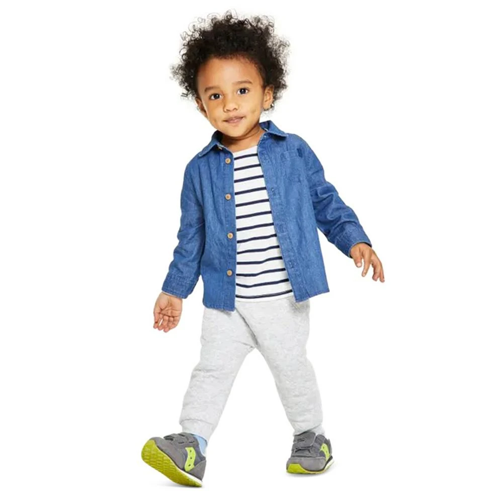 商品First Impressions|Baby Boys Denim Shirt and Pants, 3 Piece Set, Created for Macy's,价格¥136,第1张图片