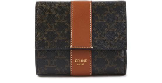 商品Celine|Triomphe 帆布、羊羔皮手袋,价格¥4057,第1张图片