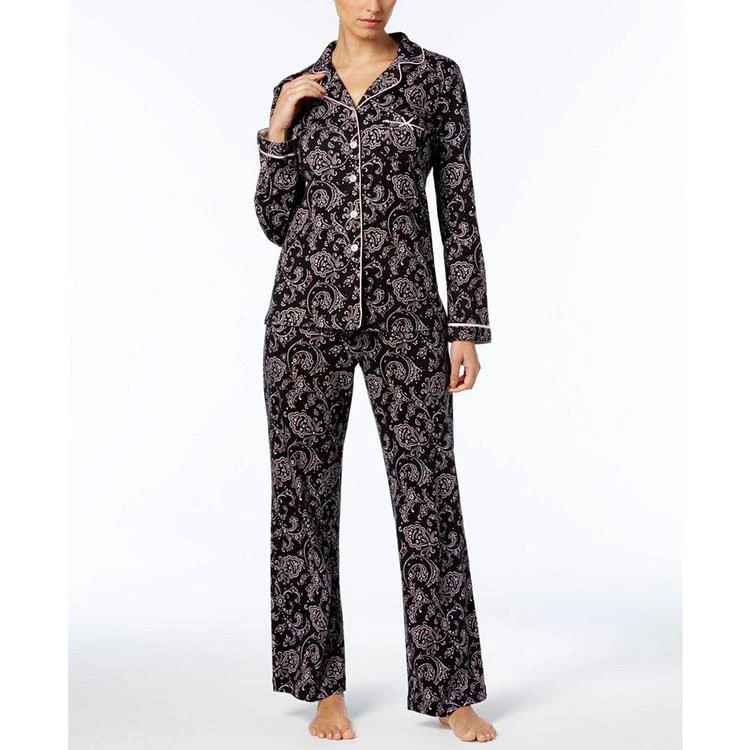 商品Charter Club|Printed Cotton Pajama Set, Created for Macy's,价格¥111,第3张图片详细描述