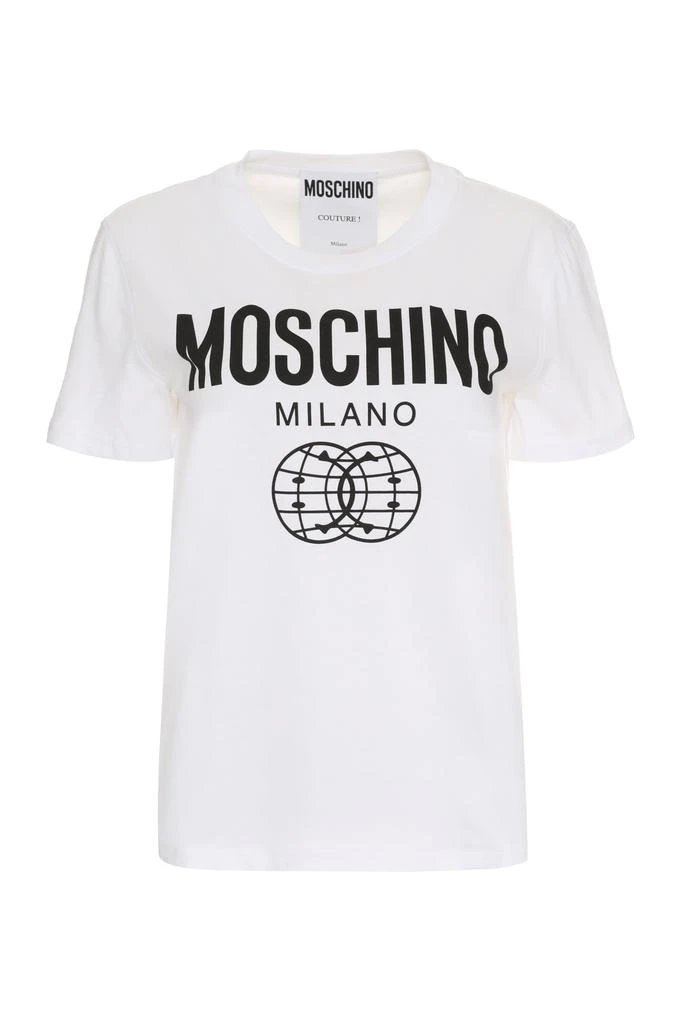 商品Moschino|Moschino Printed Cotton T-shirt,价格¥1258,第1张图片