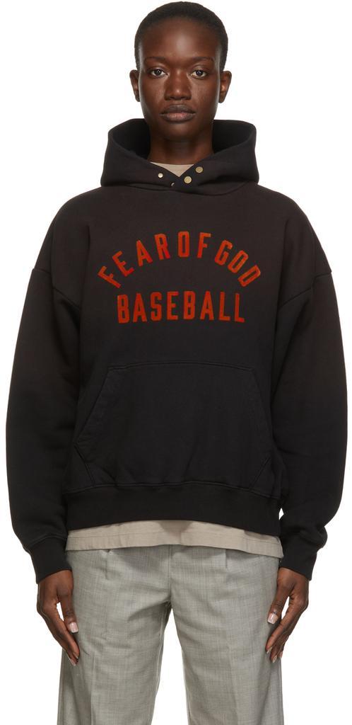 商品Fear of god|女式 黑色棒球连帽衫,价格¥4683,第1张图片