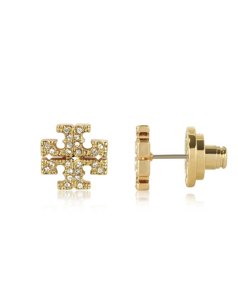 商品Tory Burch|水晶LOGO十字花耳钉,价格¥520,第3张图片详细描述