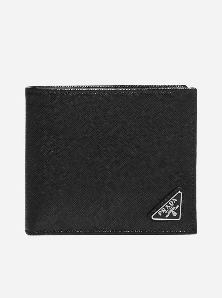 Saffiano leather bifold wallet商品第1张图片规格展示