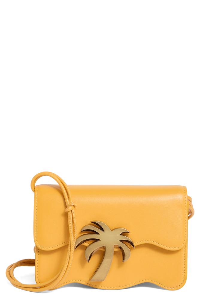 Palm Angels Palm Beach Leather Crossbody Bag<br> - Crossbody