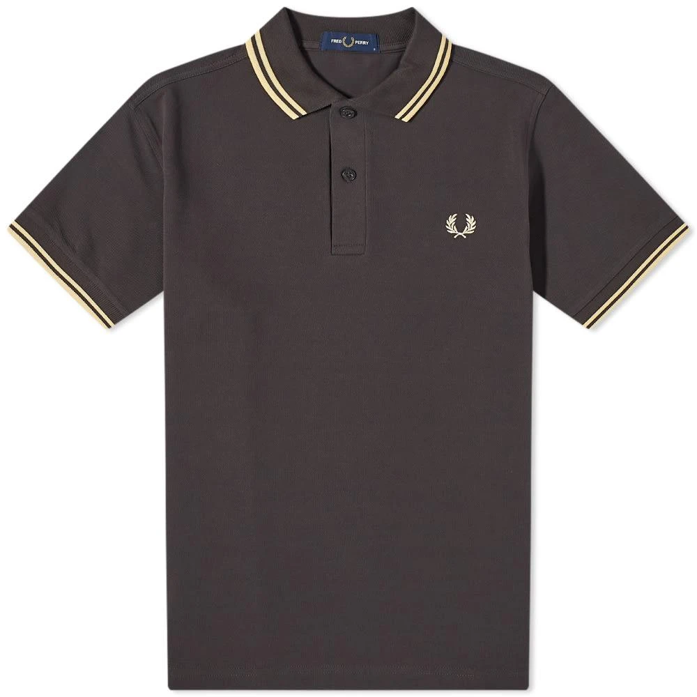 商品Fred Perry|Fred Perry Slim Fit Twin Tipped Polo,价格¥468,第1张图片
