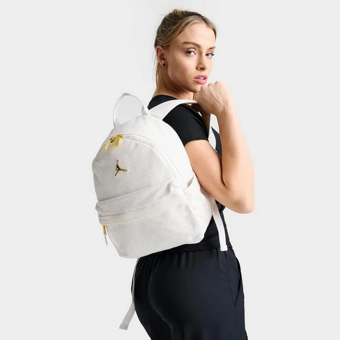 商品Jordan|Girls' Jordan Corduroy Mini Backpack,价格¥223,第1张图片