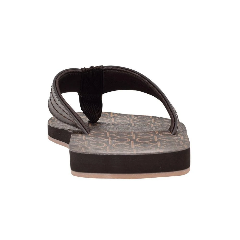 商品Calvin Klein|Men's Destiny Thong Sandals,价格¥220,第3张图片详细描述