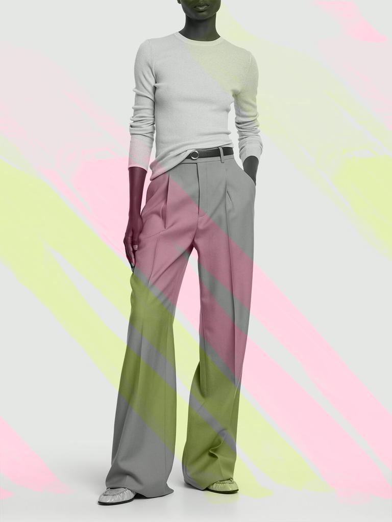 商品Michael Kors|Rib Knit Cashmere Top,价格¥5052,第1张图片