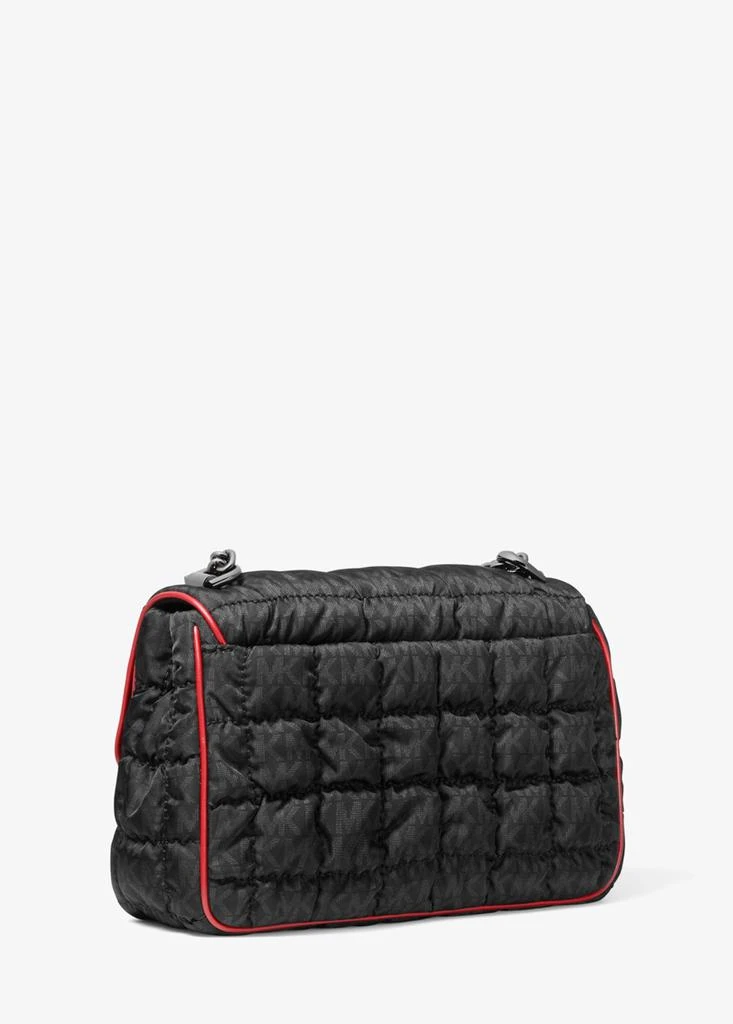 商品Michael Kors|Soho large quilted signature logo nylon shoulder bag,价格¥1695,第3张图片详细描述