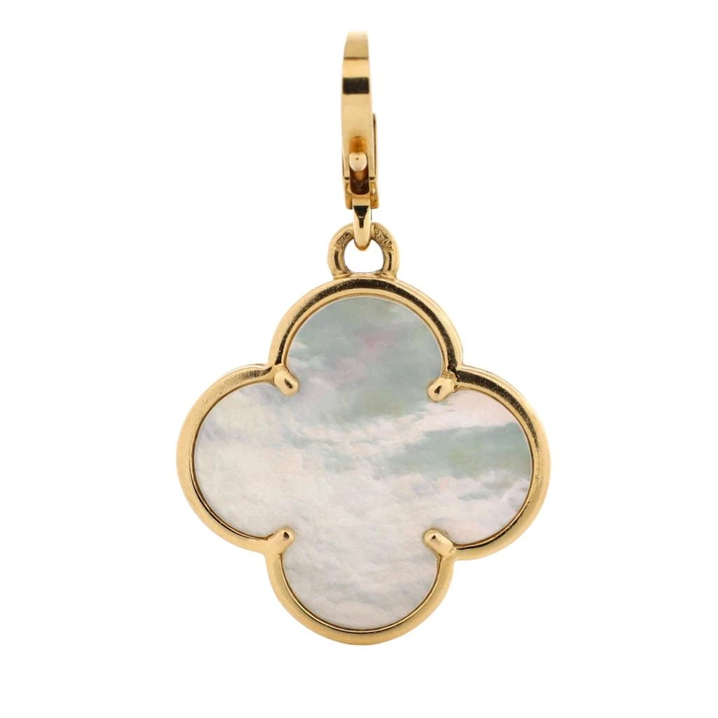 商品[二手商品] Van Cleef & Arpels|Magic Alhambra Pendant Charm Pendant & Charms 18K Yellow Gold and Mother of Pearl,价格¥28445,第1张图片