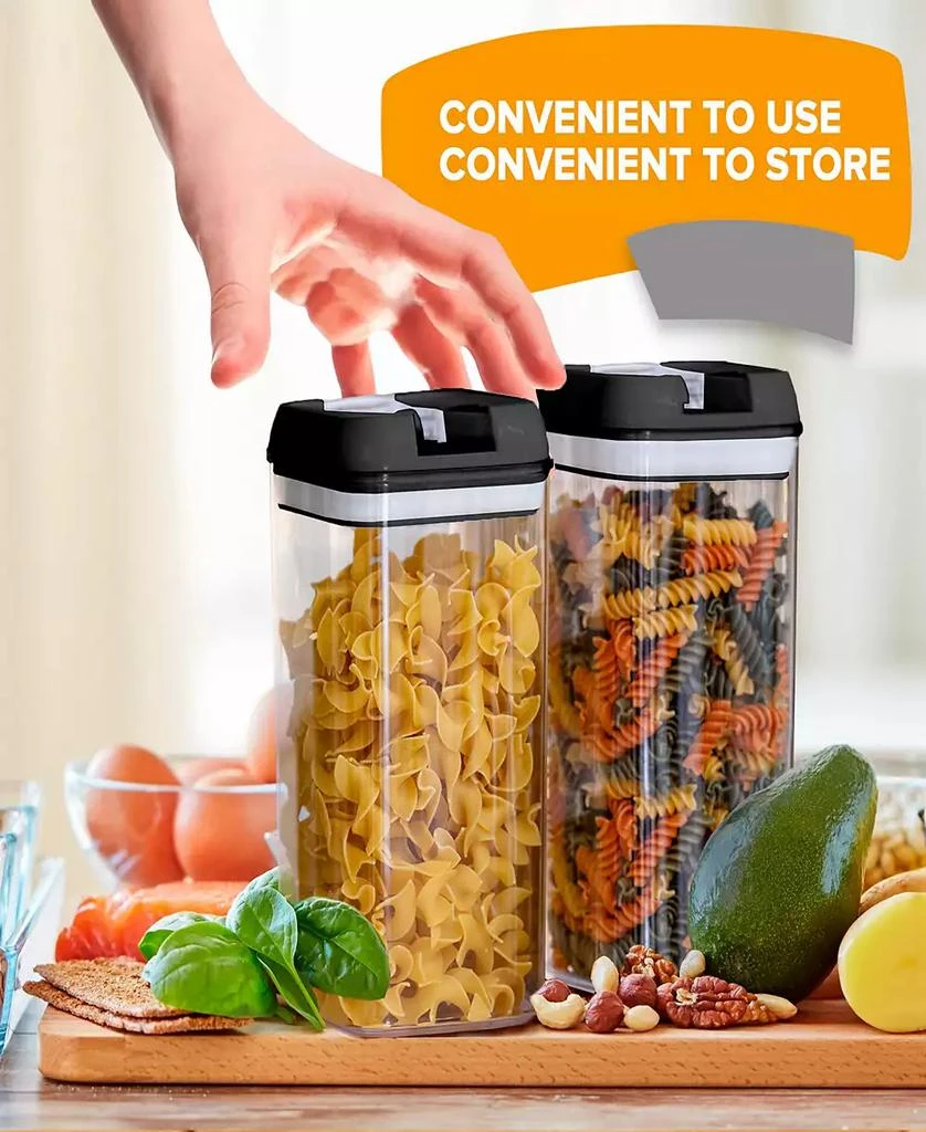 商品Cheer Collection|6 Piece Food Storage Containers, 1.2 Liter,价格¥393,第4张图片详细描述