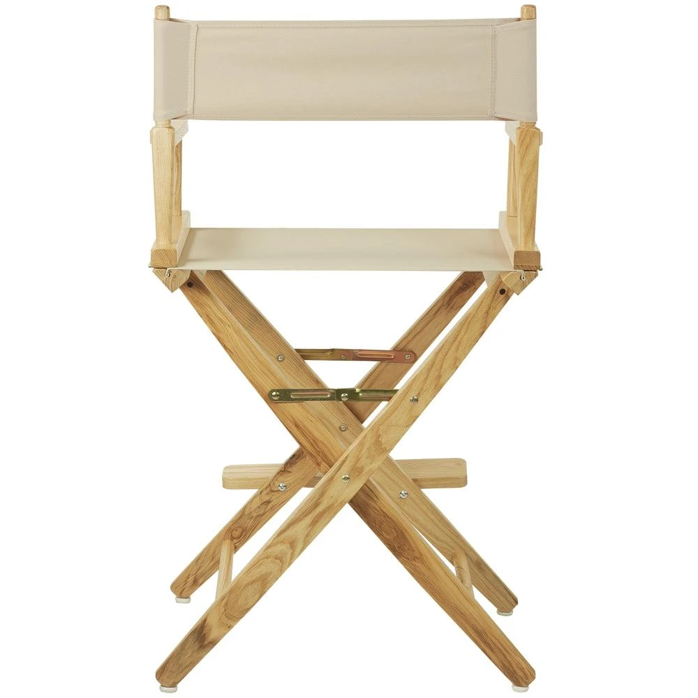 商品American Trails|Extra-Wide Premium 24"  Directors Chair Natural Frame W/Natural Color Cover,价格¥1036,第3张图片详细描述
