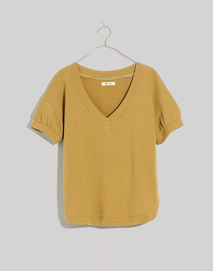 商品Madewell|(Re)sourced French Terry Sweatshirt Tee,价格¥215,第6张图片详细描述