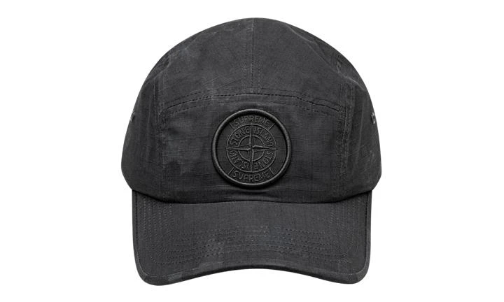 商品Supreme|Supreme Stone Island Reactive Ice Camo Ripstop Camp Cap,价格¥1228,第1张图片