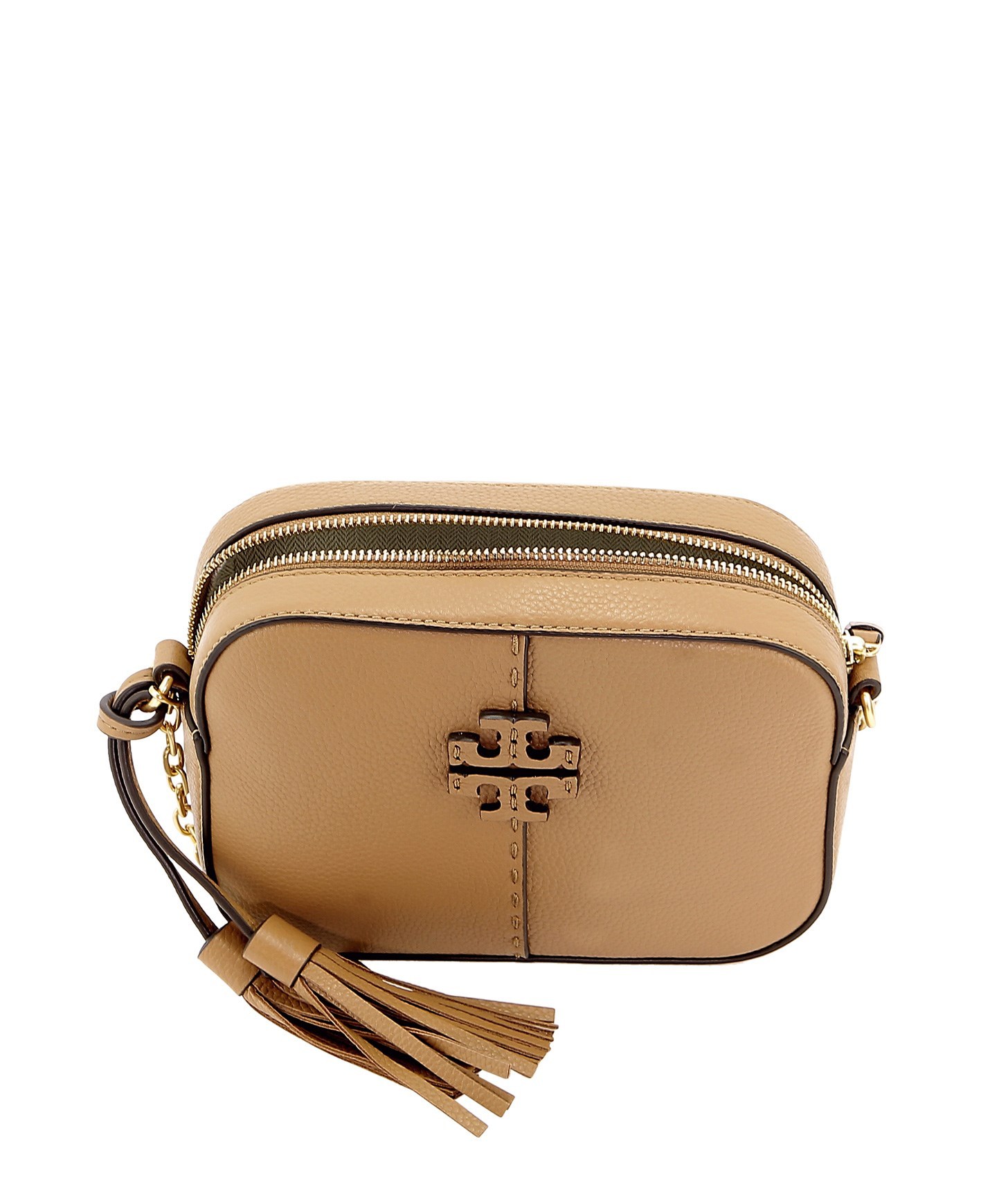 商品Tory Burch|Tory Burch 女士单肩包 64447227 米白色,价格¥2667,第7张图片详细描述