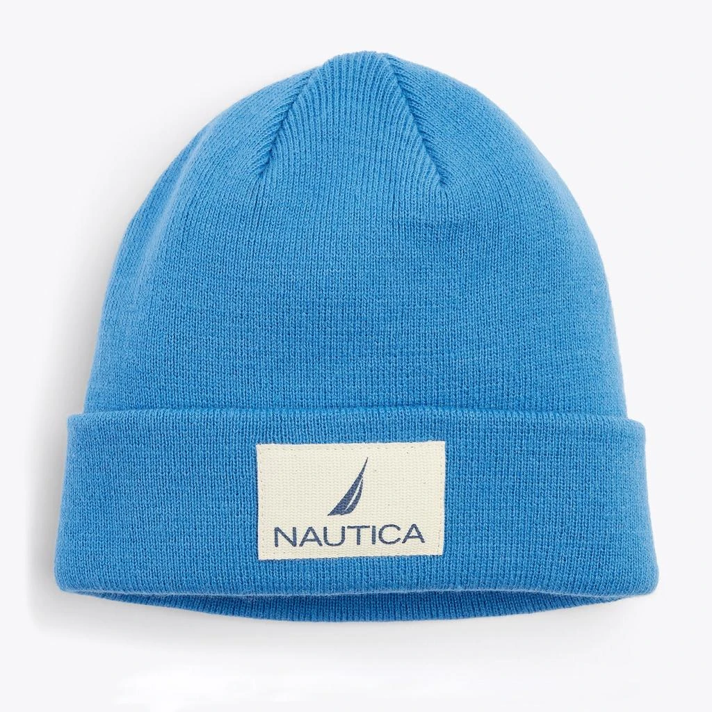 商品Nautica|Nautica Skull Cuff Hat,价格¥81,第1张图片