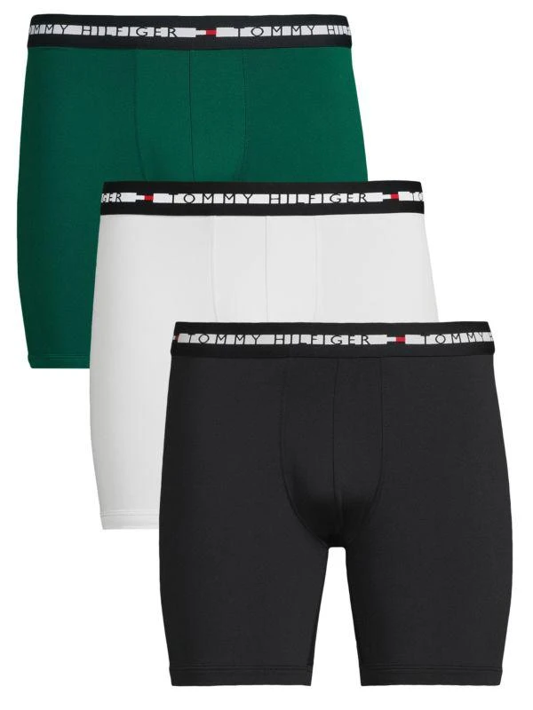 商品Tommy Hilfiger|3-Pack Logo Boxer Briefs,价格¥160,第1张图片