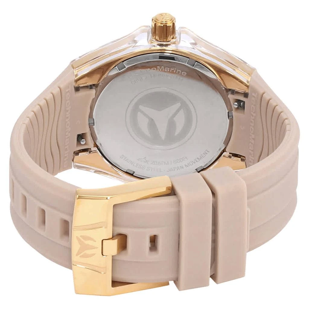 商品TechnoMarine|Technomarine Cruise Monogram Quartz Gold Dial Mens Watch TM-115064,价格¥1036,第3张图片详细描述