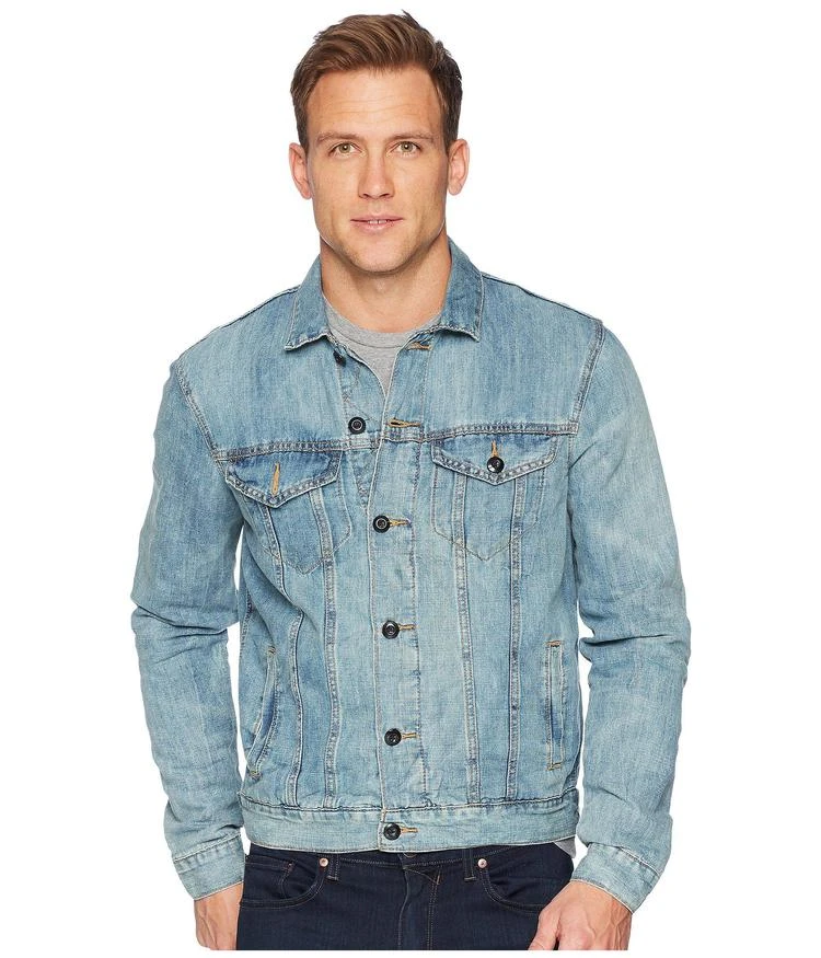 商品Lucky Brand|Lightweight Trucker Jacket,价格¥523,第1张图片