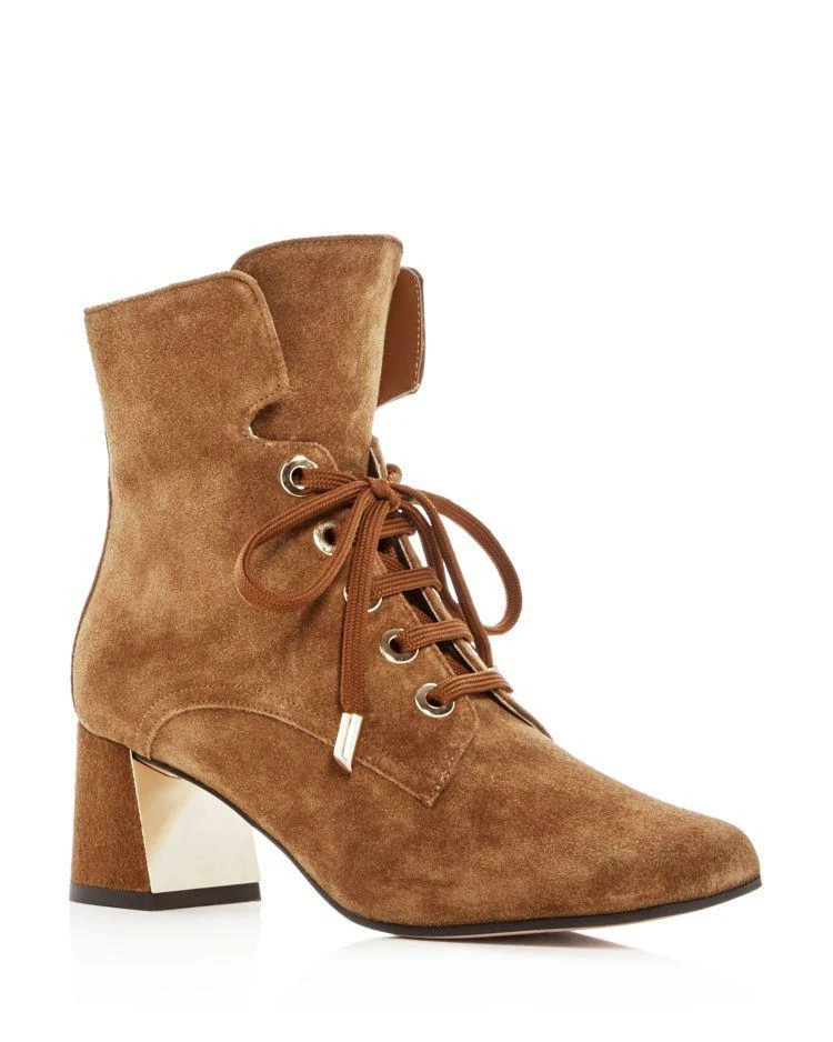 商品Marion Parke|MARION PARKE Women's Stevie Suede High Heel Booties,价格¥2380,第1张图片