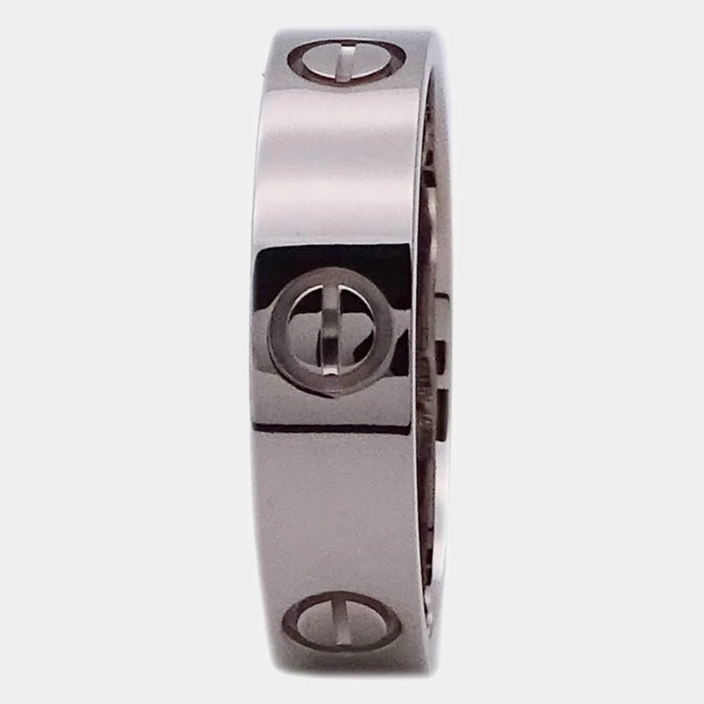 商品[二手商品] Cartier|Cartier Love 18K White Gold Ring EU 61,价格¥7819,第4张图片详细描述