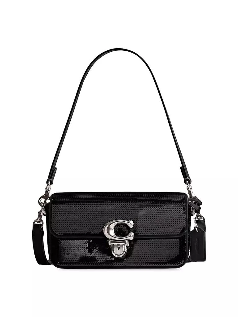 商品Coach|Studio Sequinned Baguette,价格¥3114,第1张图片