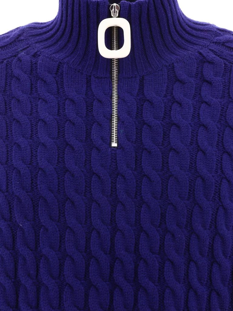 商品JW Anderson|J.w. anderson men's blue other materials sweater,价格¥4846,第3张图片详细描述