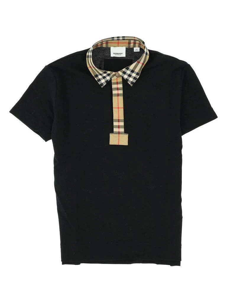 商品Burberry|Burberry Kids Vintage Check Printed Polo Shirt,价格¥1206,第1张图片