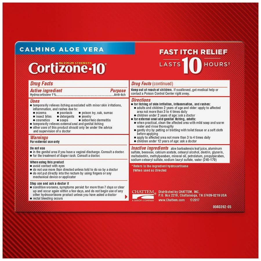 商品Cortizone 10|Maximum Strength, Anti Itch Creme,价格¥82,第4张图片详细描述