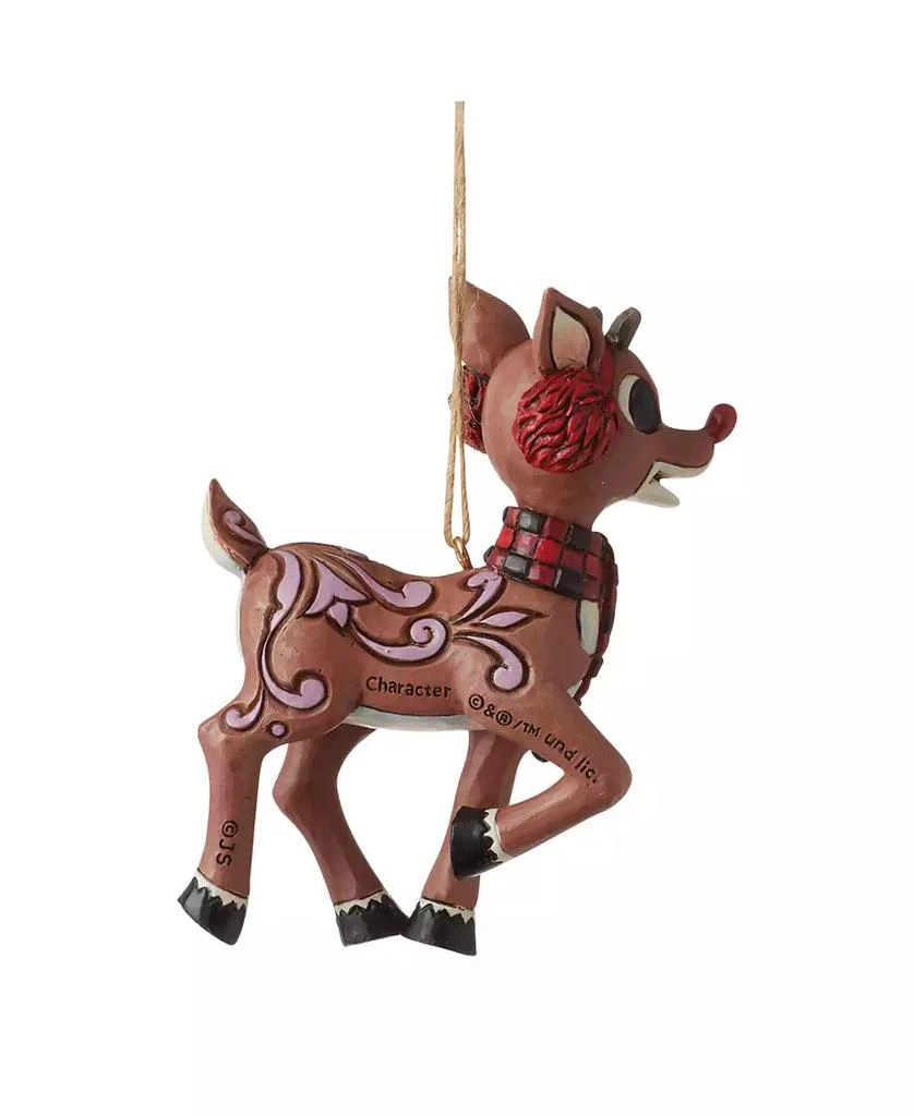 商品Jim Shore|Rudolph with Earmuffs Ornament,价格¥157,第2张图片详细描述