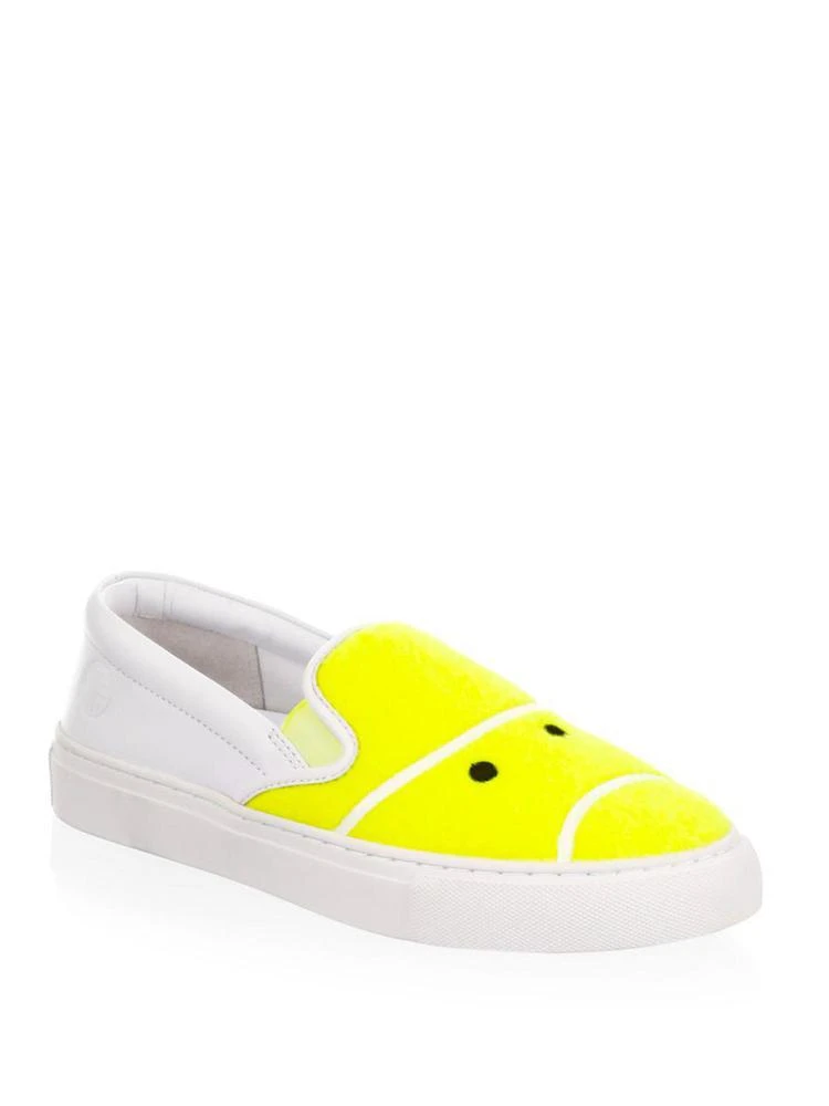 商品Tory Burch|Tennis Felt Slip-On Sneakers,价格¥595,第1张图片