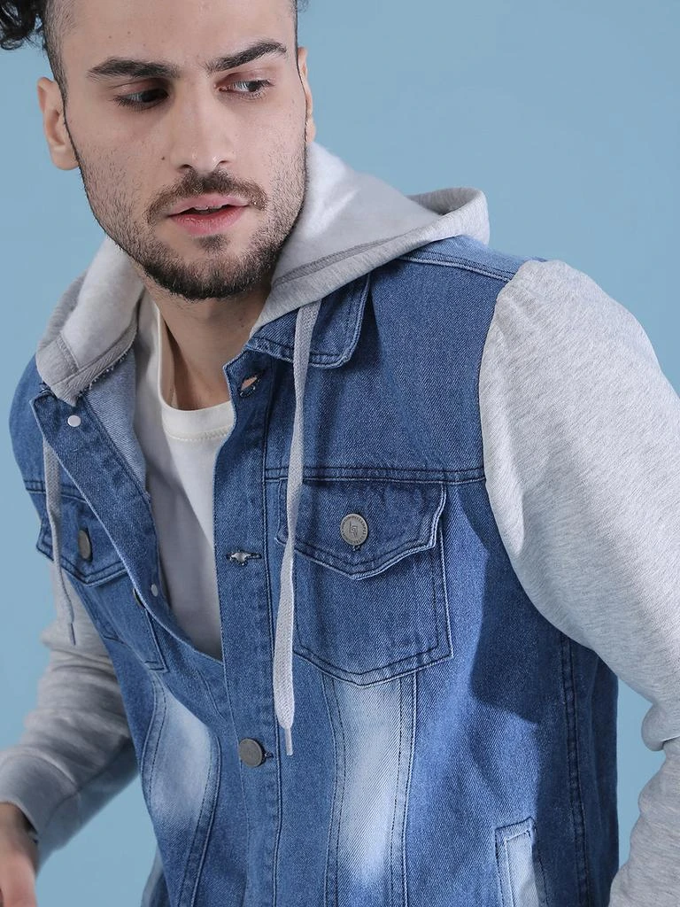 Men Stylish Casual Denim Jacket 商品