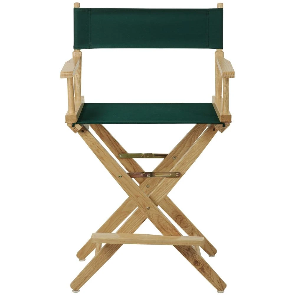 商品American Trails|Extra-Wide Premium 24"  Directors Chair Natural Frame W/Hunter Color Cover,价格¥1032,第1张图片
