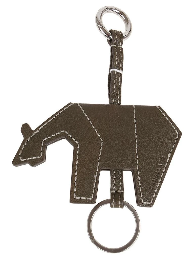 商品ZANELLATO|Zanellato Auros Animal Shaped Key Ring,价格¥387,第1张图片