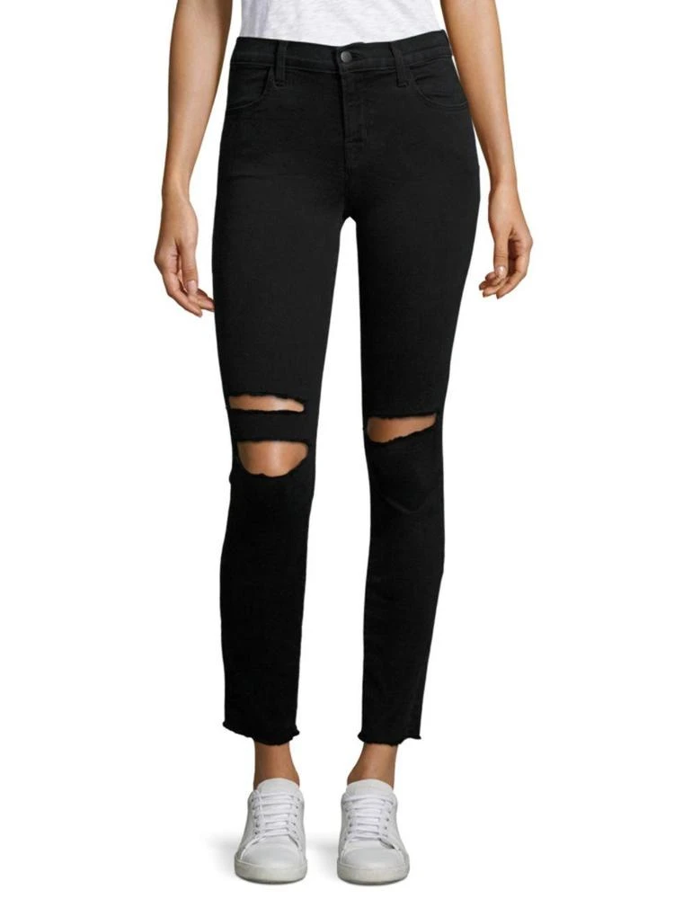 商品J Brand|Distressed  Ankle Skinny Jeans,价格¥1692,第1张图片