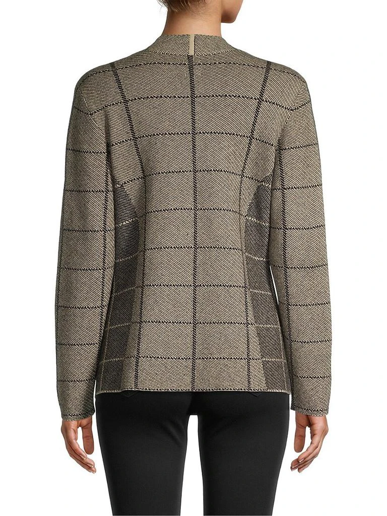 商品NIC+ZOE|Placed Plaid Blazer,价格¥925,第5张图片详细描述