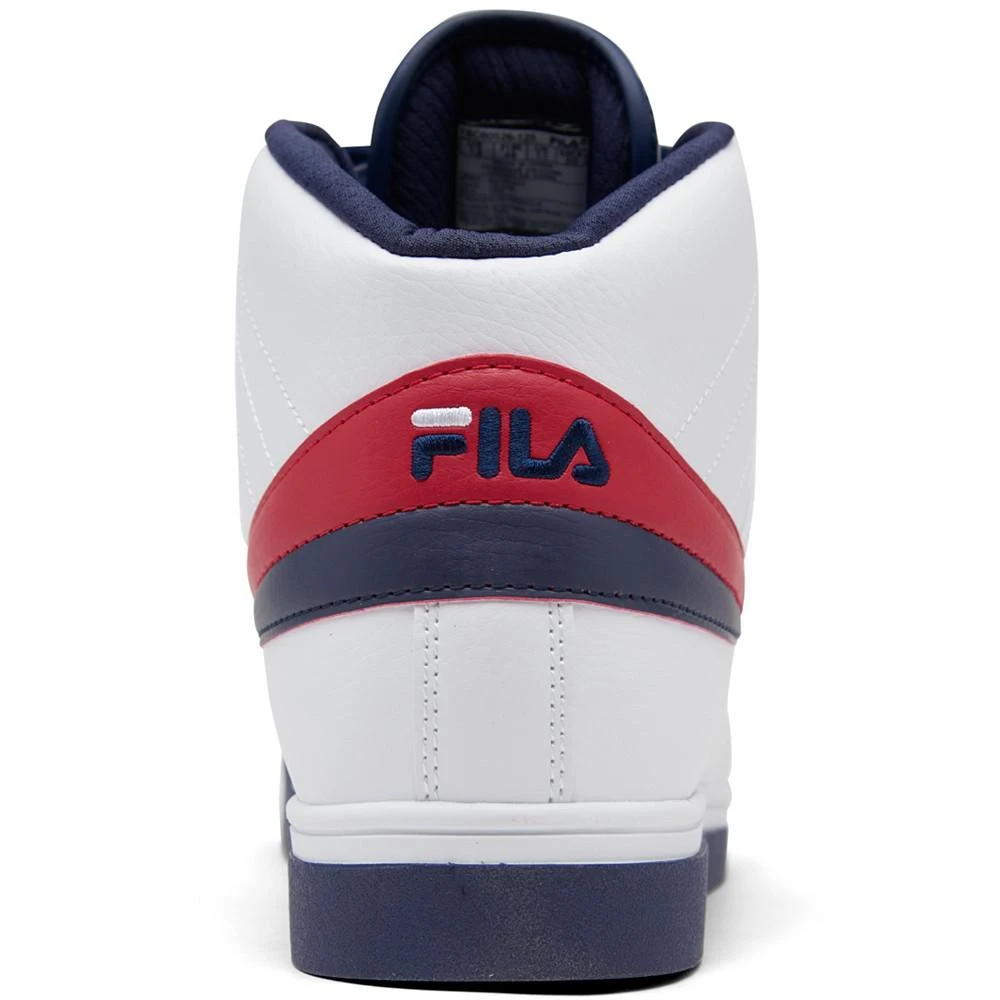 商品Fila|Men's Vulc 13 Mid Plus Casual Sneakers from Finish Line,价格¥188,第4张图片详细描述