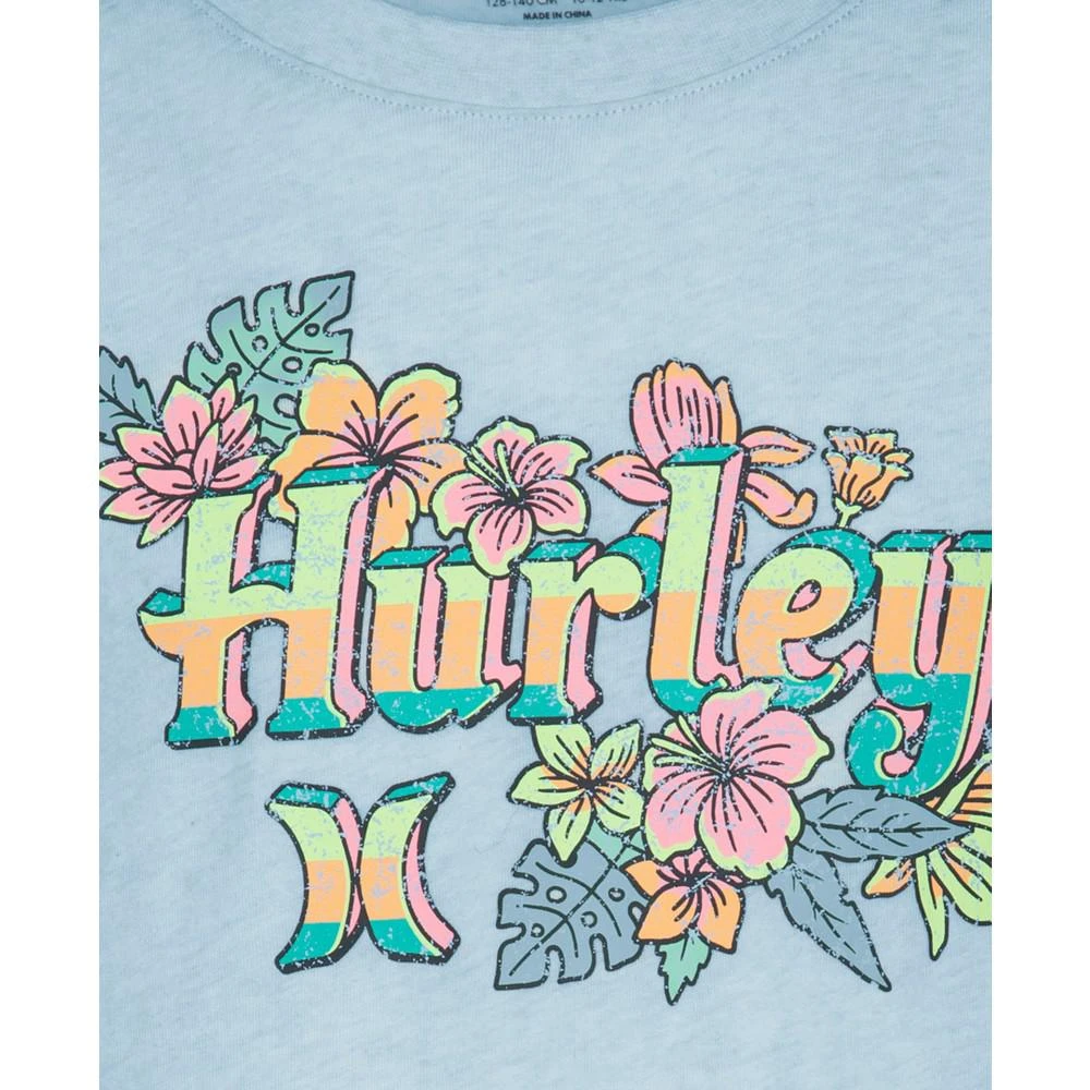 商品Hurley|Big Girls Retro Floral T-shirts,价格¥51,第3张图片详细描述