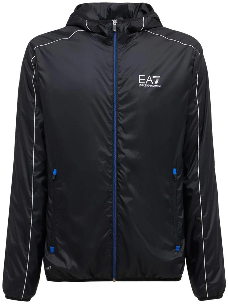 商品Emporio Armani|Ventus7 Nylon Hooded Jacket,价格¥860,第1张图片