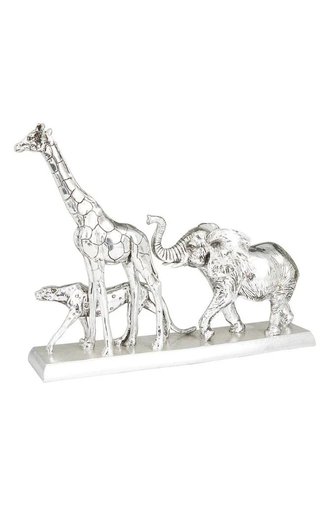 商品VIVIAN LUNE HOME|Silvertone Polystone Safari Animal Sculpture,价格¥847,第1张图片